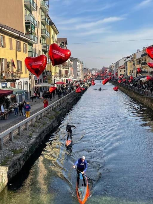 Navigli, 90 Square Meters, Free Parking Ripa Ticinese Milão Exterior foto